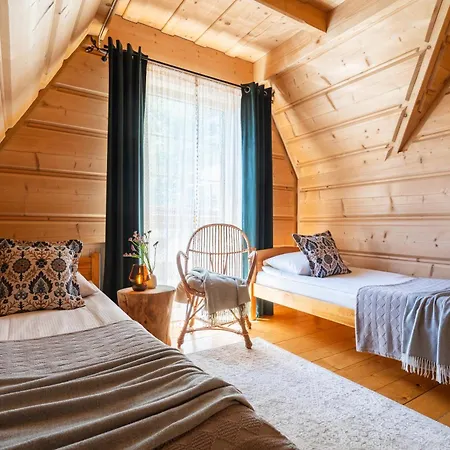 Goralski Z Kominkiem - Highlander Wooden House *