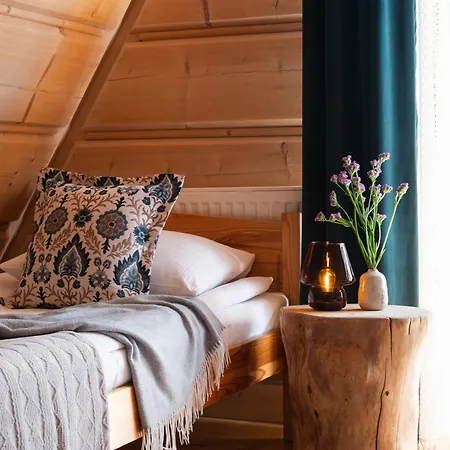Goralski Z Kominkiem - Highlander Wooden House * Murzasichle