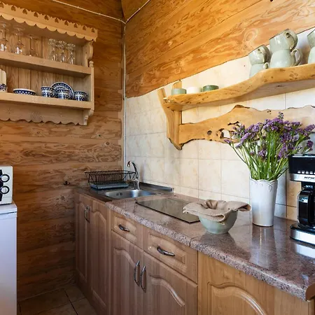 Goralski Z Kominkiem - Highlander Wooden House * Murzasichle