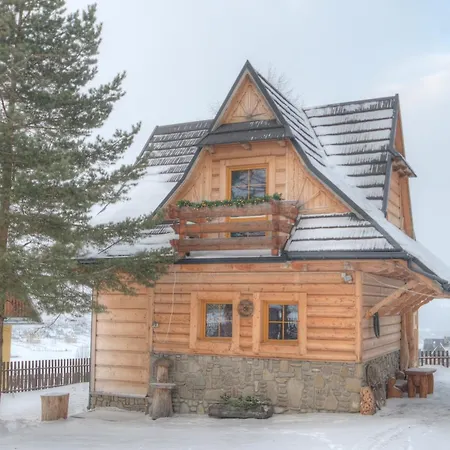 Goralski Z Kominkiem - Highlander Wooden House * Murzasichle