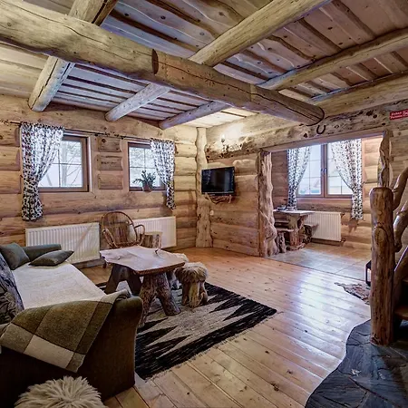 Goralski Z Kominkiem - Highlander Wooden House * Murzasichle